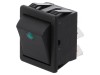 Intrerupator Rocker DPST ON-OFF 16A 250V Negru