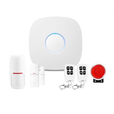 Sistem alarma SMART, GSM 4G, Aplicatie, Interfon bidirectional, SOS, Alerta SMS, 6 numere integrate simultan, armare/dezarmare programabila foto