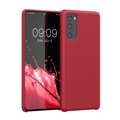 Husa pentru Samsung Galaxy S20 FE, Silicon, Rosu, 53605.208 foto