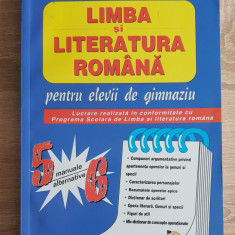 Limba și literatura română pentru elevii de gimnaziu, clasele V-VI-Mariana Badea