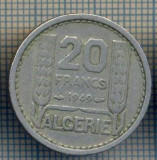 AX 451 MONEDA -ALGERIA COLONIE FRANCEZA-20 FRANCS-ANUL 1949 -STAREA CARE SE VEDE
