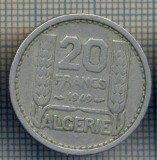 AX 451 MONEDA -ALGERIA COLONIE FRANCEZA-20 FRANCS-ANUL 1949 -STAREA CARE SE VEDE