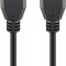 Cablu USB 3.0 5m USB A tata - USB A tata SuperSpeed 5Gbit/s negru Goobay