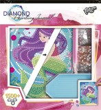 Set DIY Jurnalul meu cu sirena si diamante, Totum