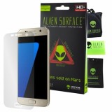 Folie Protectie Ecran Alien Surface HD Samsung Galaxy S7 + Alien Fiber Cadou, Protectie Zgarieturi, Transparenta, Montare Facila