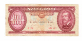 Bancnota Ungaria 100 forinti 10 ianuarie 1989, circulata, stare buna