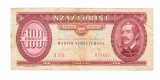 Bancnota Ungaria 100 forint/forinti 10 ianuarie 1989, circulata, stare buna