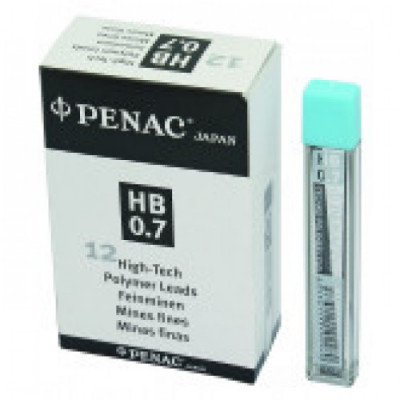 Mine Pentru Creion Mecanic 0,7mm, 12/set, Penac - H foto