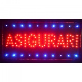 Panou Afisaj Reclama cu LED 50x25cm Asigurari KNH