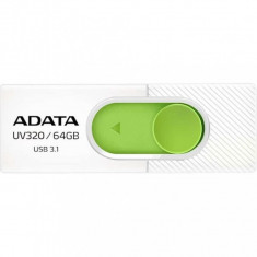 Usb flash drive adata uv320 64gb white/green retail usb 3.1 foto