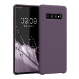 Husa Kwmobile pentru Samsung Galaxy S10 Plus, Mov inchis, Silicon, KWM0000105N047C, Carcasa