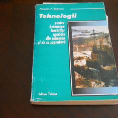 Tehnologii pt betonarea lucrarilor speciale din subteran si de la suprafata 1997