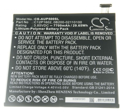 3,85V-7700MAH LI-POLYMER TABLET PC AKKU ALTERNATIV F&amp;Uuml;R ASUS COM foto