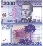 Chile 2 000 Pesos 2014 P-162d Polimer UNC