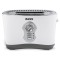 Prajitor de paine Zass ZST 05, 800W, 2 felii, Tavita frimituri ProDesign DailyAppliances