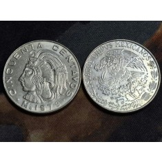 Mexic 1979 - 50 centavos, circulata