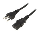 Cablu Alimentare 1.8m IEC C13 Mamă - NBR 14136