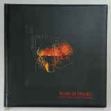 ROSU SI NEGRU , ALBUM DE PICTURA de ANCA SEEL CONSTANTIN , 2008 *TIRAJ 25 EXEMPLARE
