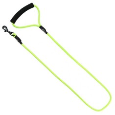 Lesa rotunda din nailon pentru caini, verde, S - 120 cm foto