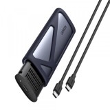 Rack UGREEN CM400 (10902) pentru SSD M.2 NVMe, Gri
