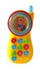 Telefon Interactiv Copii cu Melodii, Lumini, Galben, 15cm, 12 luni+ LTOY2. Jucarie educativa pentru fete si baieti, stimuleaza inteligenta