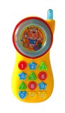 Telefon interactiv, educational pentru copii cu butoane care emit diverse melodii, LTOY2, Plastic