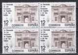 Spania 1981 - Reforma financiară, Bloc de 4, MNH, Nestampilat