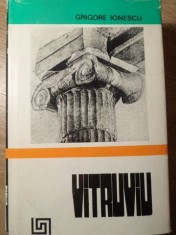 VITRUVIU-GRIGORE IONESCU foto