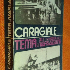 Tema si variatiuni (momente, schite, amintiri) - Ion Luca Caragiale