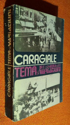 Tema si variatiuni (momente, schite, amintiri) - Ion Luca Caragiale foto