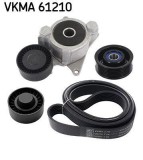 Set curea transmisie cu caneluri Toyota Rav 4 IV Motor 2.0 D, 2.0 D, 2.0 D 4WD, 2.0 D4d, 2.2 D 4WD, lungime 1878 mm, 24.92 mm, OE 166030R010