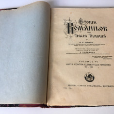 A.D. XENOPOL ISTORIA ROMANILOR DIN DACIA TRAIANA Editia1928 VOL.VI 1601-1633