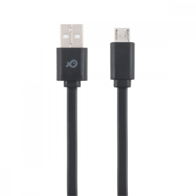 Poss Cablu Micro USB 20CM Negru PSM-20BK-19 foto