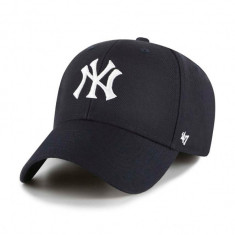 47brand șapcă din amestec de lână MLB New York Yankees culoarea bleumarin, cu imprimeu B-MVPSP17WBP-NYC