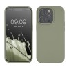 Husa Kwmobile pentru Apple iPhone 14 Pro, Verde, Silicon, KWM000016NK035C, Carcasa