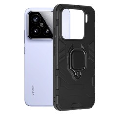 Husa Xiaomi 15 Techsuit Silicone Shield, negru foto