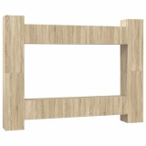 Cumpara ieftin Set de dulapuri TV, 10 piese, stejar sonoma, lemn prelucrat