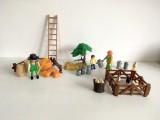 Cumpara ieftin Lot Playmobil Geobra ferma: animale, oameni si accesorii (ce se vede in poze)