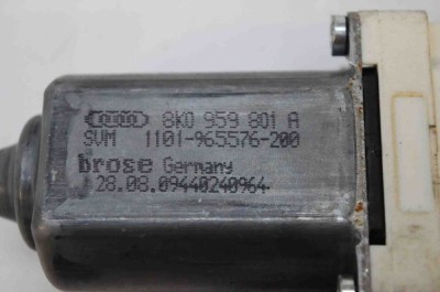 Motor macara geam ușă st&amp;acirc;nga față AUDI A4 8K2, B8 2010 OEM: 8K0959801A 2670622 foto