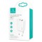 Incarcator Retea USB Usams T35, 1 X USB - 1 X USB Tip-C, 20W, Quick Charge - Power Delivery, Alb CC121TC01