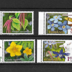 ROMANIA 2012 - "FLORILE FAUNEI" II, VINIETA 1 , MNH - LP 1927c