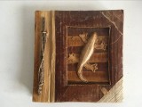 Album foto crafty, hand made din materiale naturale si hartie artizanala