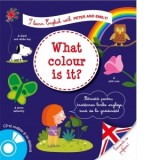 I learn English with Peter and Emily! What color is it! - Larousse