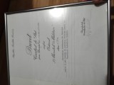 BREVET MILITAR SEMNAT .MERITUL MILITAR