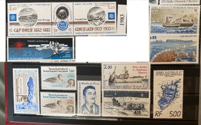 Teritoriul Sudic si Antarctic Francez (TAAF) 1983, An complet, serii MNH, Michel 169-181 foto