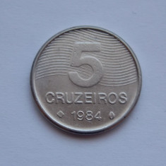 5 CRUZEIROS 1984 BRAZILIA