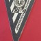 Fanion fotbal - UNIVERSITATEA CLUJ (dimensiuni mari 30x19.5 cm)