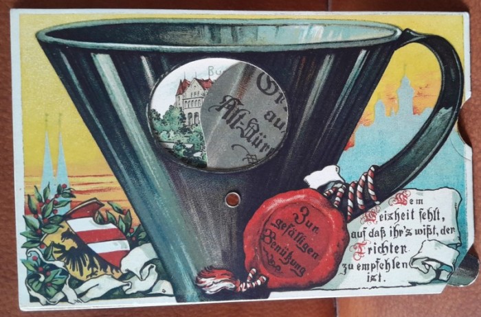 Carte postala, perioada interbelica, Germania