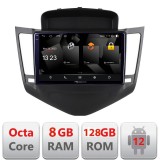 Navigatie Chevrolet Cruze Android 12 2K QLED 8GB RAM 128GB
