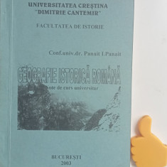 Geografie istorica romana Note de curs universitar Panait I. Panait